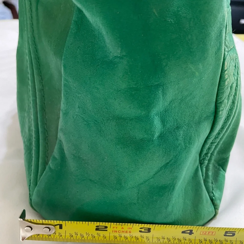 💚JUICY COUTURE💚 Vintage Vibrant Green Shoulder Bag - Picture 13 of 16
